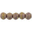 Czech English Cut Round 3mm Pacifica - Fig (50pcs)