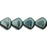 Czech Triangle Nugget 14/14mm Luster (25pcs)