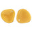 Czech Rose Petals 14 x 13mm Milky Topaz (25pcs)