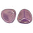 Czech Rose Petals 14 x 13mm Halo - Regal (25pcs)