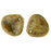 Czech Rose Petals 14 x 13mm Opaque Lt Beige - Bronze Picasso (25pcs)