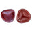 Czech Rose Petals 14 x 13mm Siam Ruby - Vega (25pcs)
