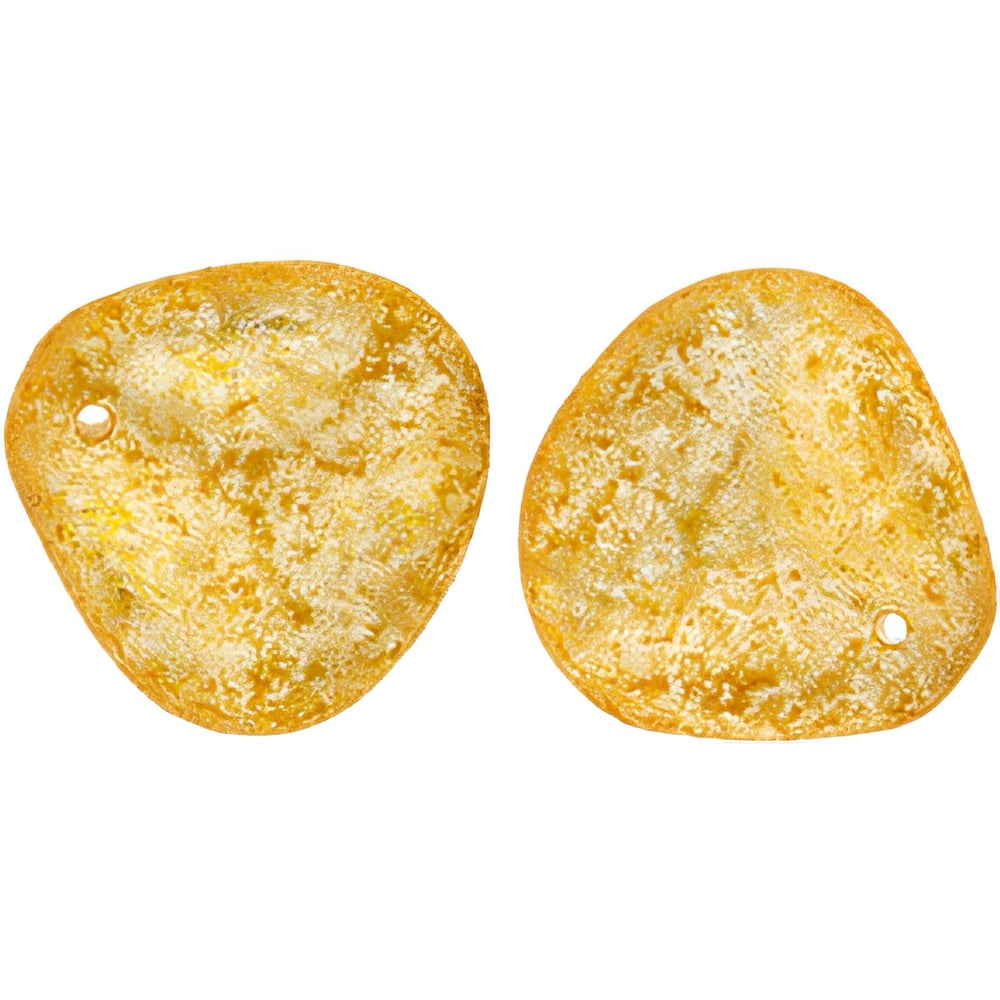 Czech Rose Petals 14 x 13mm Honey Shimmer Crystal (25pcs)