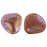 Czech Rose Petals 14 x 13mm Twilight - Fuchsia (25pcs)