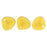 Czech Rose Petals 8 x 7mm Milky Topaz (50pcs)