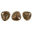 Czech Rose Petals 8 x 7mm Dk Bronze (50pcs)