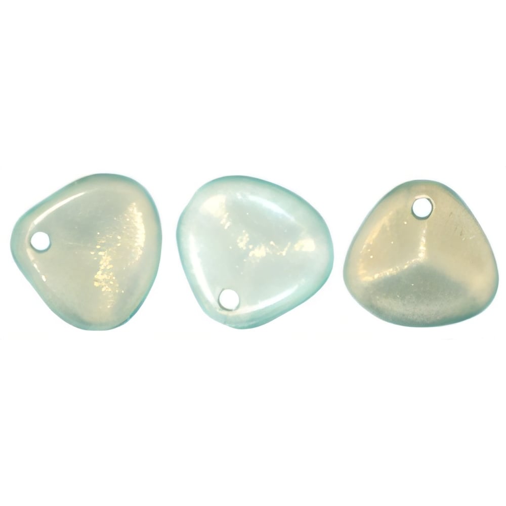Czech Rose Petals 8 x 7mm Halo - Heavens (50pcs)