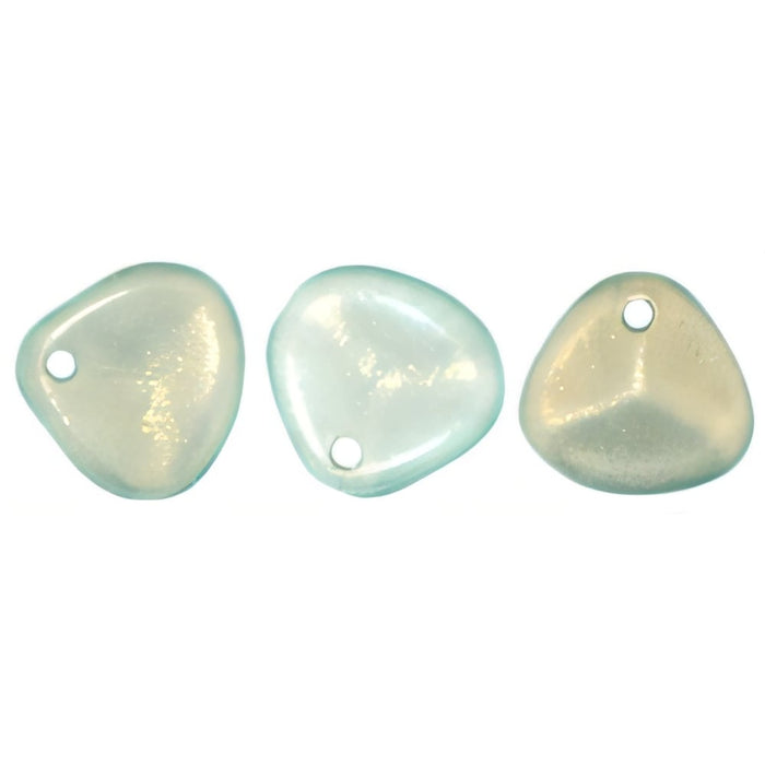 Czech Rose Petals 8 x 7mm Halo - Heavens (50pcs)