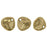 Czech Rose Petals 8 x 7mm Bronze (50pcs)