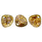 Czech Rose Petals 8 x 7mm Rosaline - Copper Picasso (50pcs)
