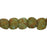 Czech Kidney 8 x 6mm Milky Aqua - Stone Picasso (25pcs)