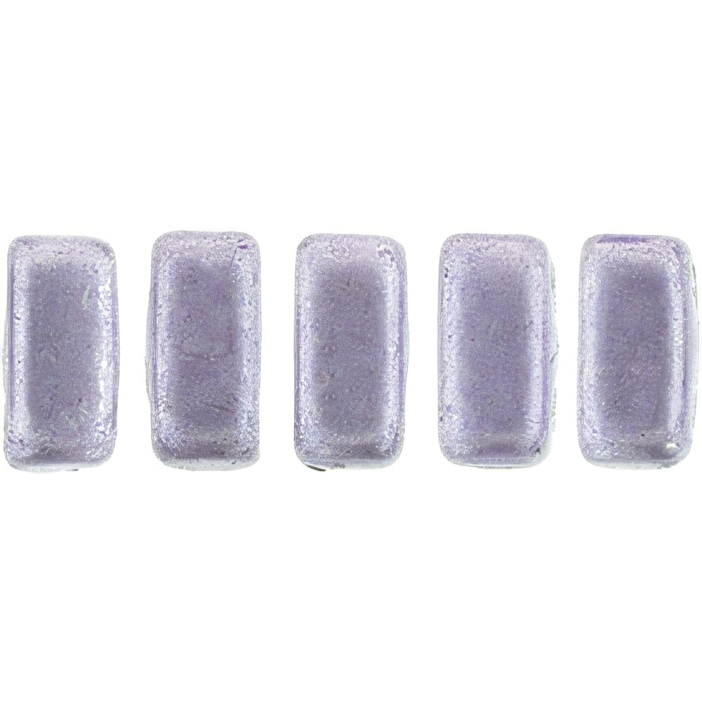Czech CzechMates Bricks 6 x 3mm ColorTrends: Saturated Metallic Ballet Slipper (50pcs)