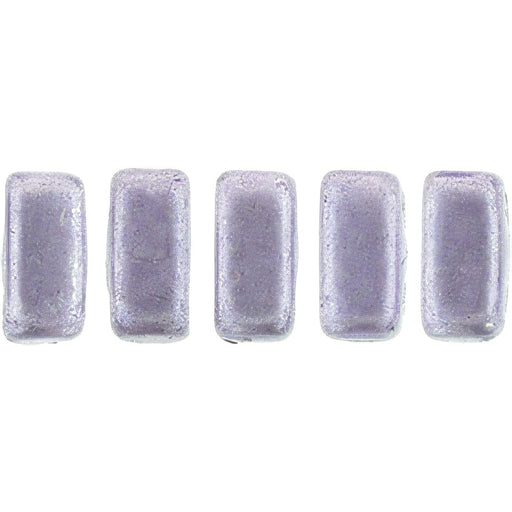 Czech CzechMates Bricks 6 x 3mm ColorTrends: Saturated Metallic Ballet Slipper (50pcs)