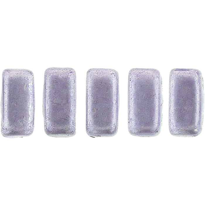Czech CzechMates Bricks 6 x 3mm ColorTrends: Saturated Metallic Ballet Slipper (50pcs)