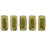 Czech CzechMates Bricks 6 x 3mm ColorTrends: Saturated Metallic Golden Lime (50pcs)