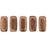 Czech CzechMates Bricks 6 x 3mm ColorTrends: Saturated Metallic Autumn Maple (50pcs)
