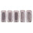 Czech CzechMates Bricks 6 x 3mm ColorTrends: Saturated Metallic Almost Mauve (50pcs)