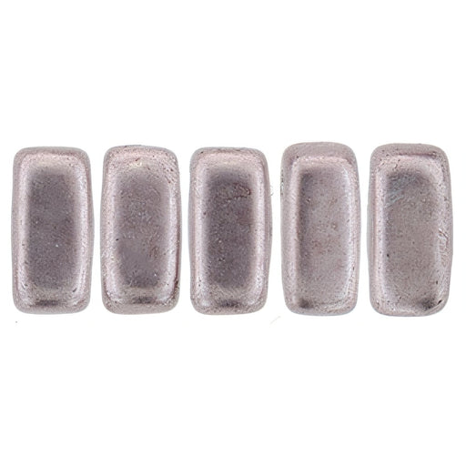 Czech CzechMates Bricks 6 x 3mm ColorTrends: Saturated Metallic Almost Mauve (50pcs)