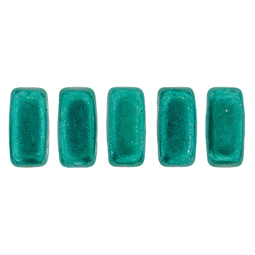 Czech CzechMates Bricks 6 x 3mm ColorTrends: Saturated Metallic Arcadia (50pcs)