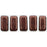 Czech CzechMates Bricks 6 x 3mm ColorTrends: Saturated Metallic Chicory Coffee (50pcs)