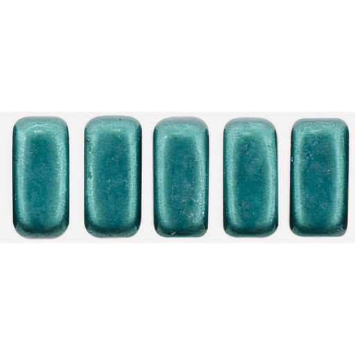 Czech CzechMates Bricks 6 x 3mm ColorTrends: Saturated Metallic Forest Biome (50pcs)