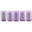 Czech CzechMates Bricks 6 x 3mm ColorTrends: Saturated Metallic Grapeade (50pcs)