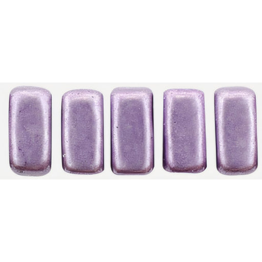 Czech CzechMates Bricks 6 x 3mm ColorTrends: Saturated Metallic Grapeade (50pcs)