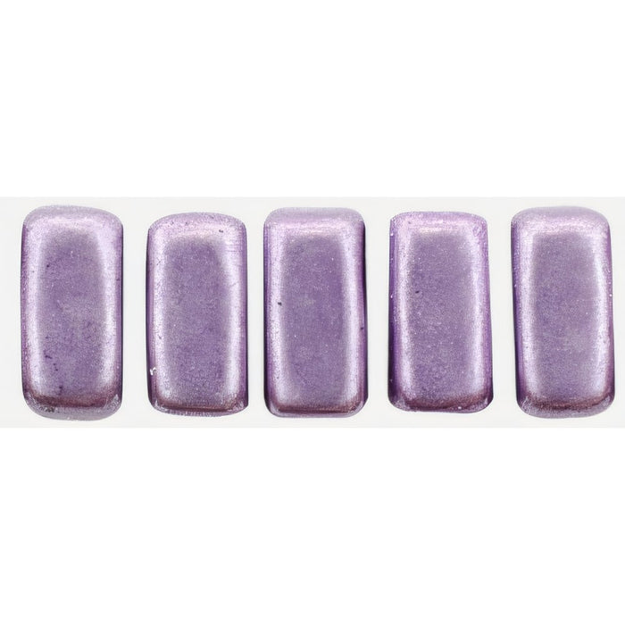 Czech CzechMates Bricks 6 x 3mm ColorTrends: Saturated Metallic Grapeade (50pcs)