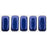 Czech CzechMates Bricks 6 x 3mm ColorTrends: Saturated Metallic Evening Blue (50pcs)
