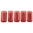 Czech CzechMates Bricks 6 x 3mm ColorTrends: Saturated Metallic Cranberry (50pcs)
