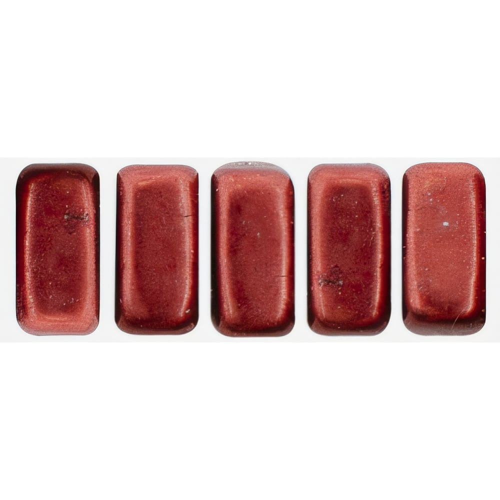 Czech CzechMates Bricks 6 x 3mm ColorTrends: Saturated Metallic Merlot (50pcs)
