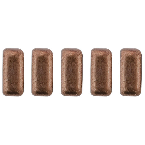 Czech CzechMates Bricks 3/6mm ColorTrends: Sueded Gold Ash Rose (50pcs)