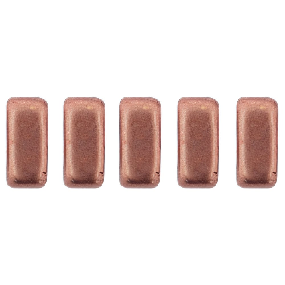 Czech CzechMates Bricks 3/6mm ColorTrends: Sueded Gold Lantana (50pcs)