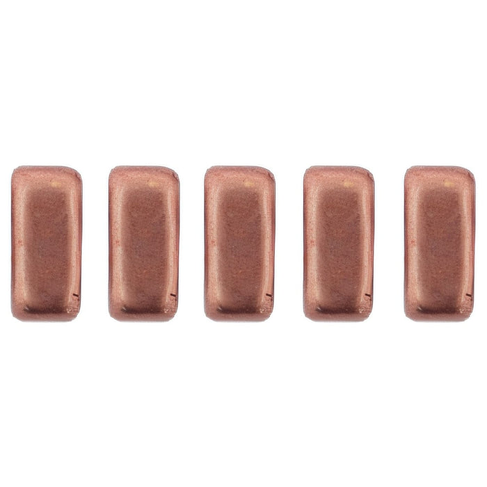 Czech CzechMates Bricks 3/6mm ColorTrends: Sueded Gold Lantana (50pcs)