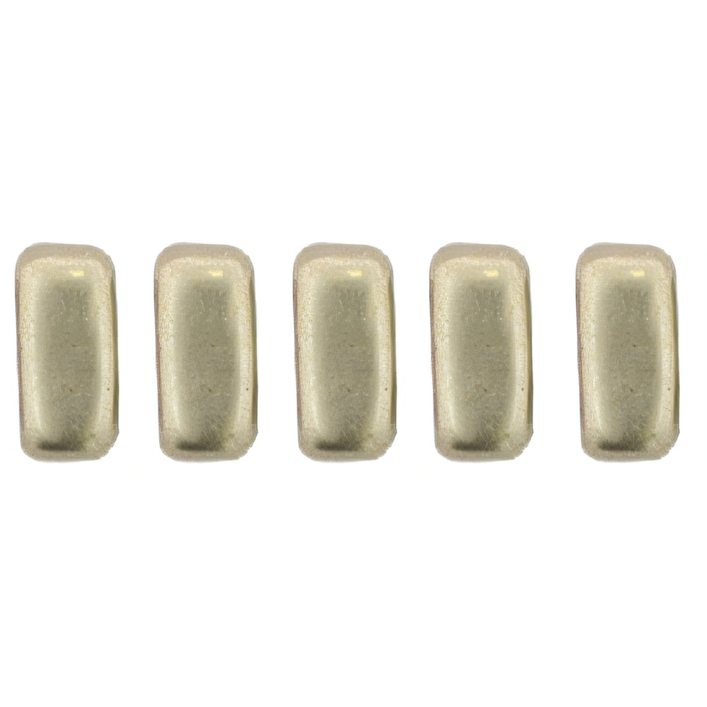 Czech CzechMates Bricks 3/6mm ColorTrends: Sueded Gold Cloud Dream (50pcs)