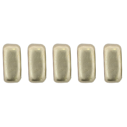 Czech CzechMates Bricks 3/6mm ColorTrends: Sueded Gold Cloud Dream (50pcs)