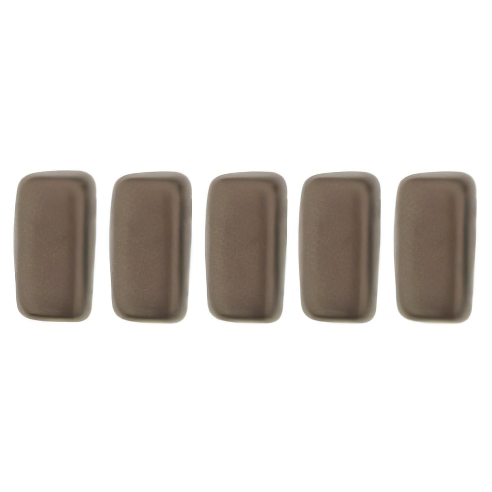 Czech CzechMates Bricks 6 x 3mm Pearl Coat - Bistre (50pcs)