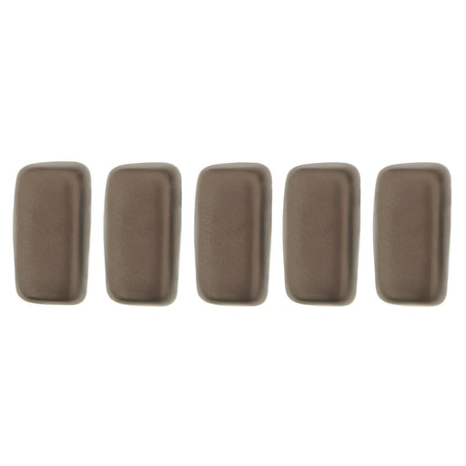 Czech CzechMates Bricks 6 x 3mm Pearl Coat - Bistre (50pcs)