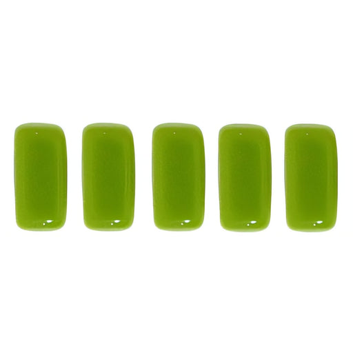Czech CzechMates Bricks 6 x 3mm Opaque Olive (50pcs)
