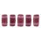 Czech CzechMates Bricks 6 x 3mm Fuchsia (50pcs)