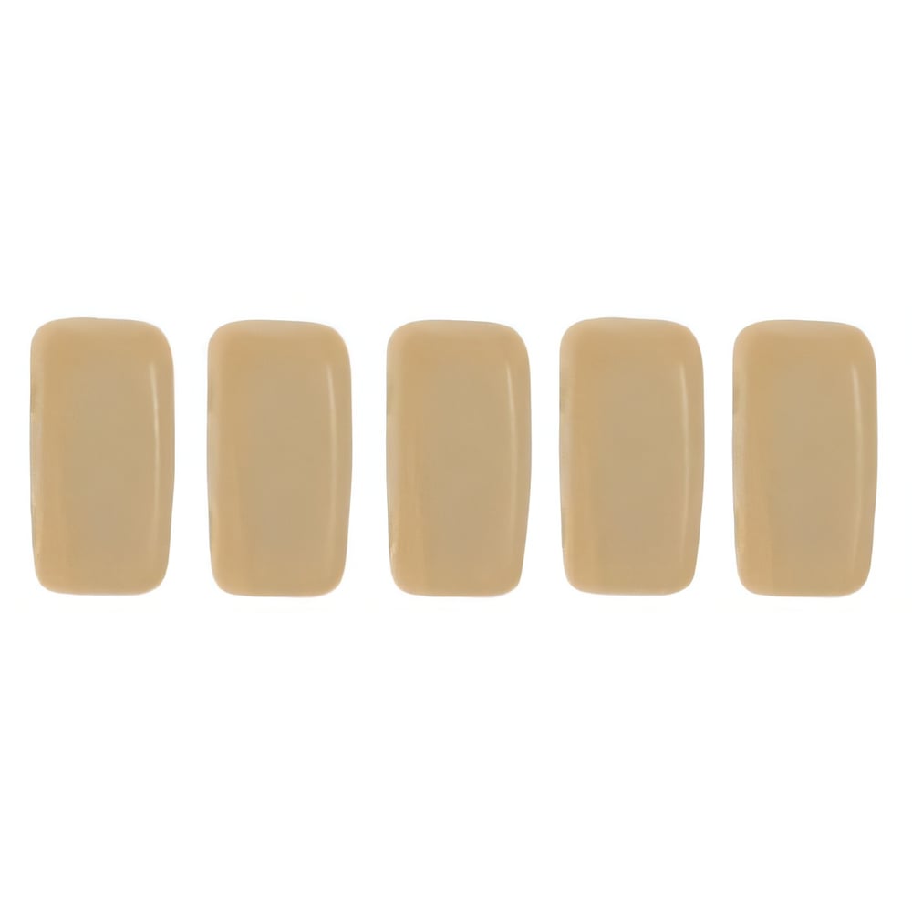 Czech CzechMates Bricks 6 x 3mm Matte - French Beige (50pcs)