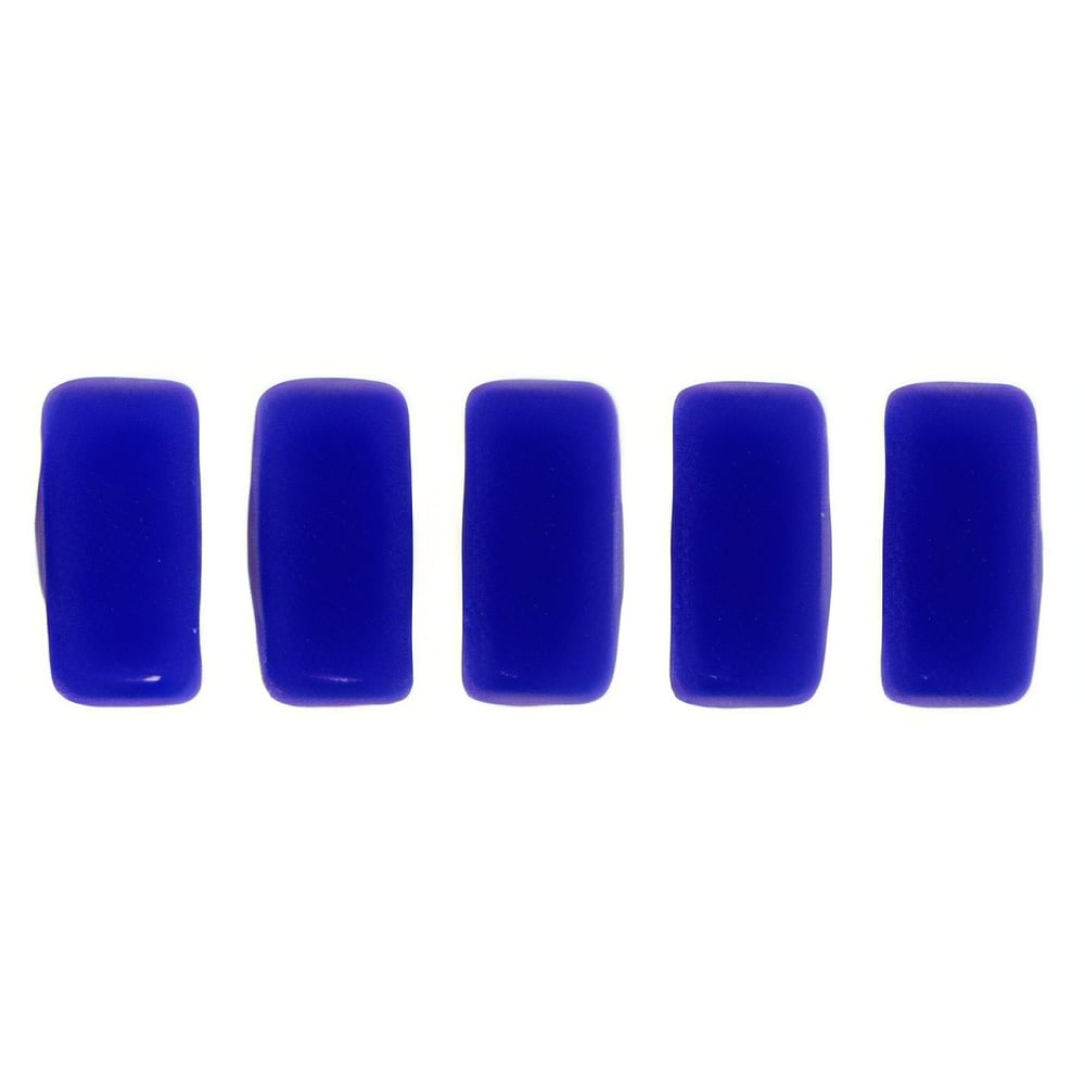 Czech CzechMates Bricks 6 x 3mm Matte - Indigo (50pcs)