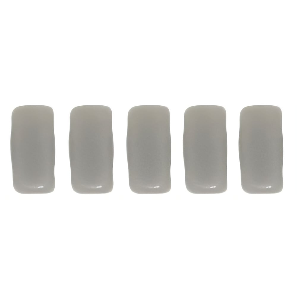 Czech CzechMates Bricks 6 x 3mm Matte - Ashen Gray (50pcs)