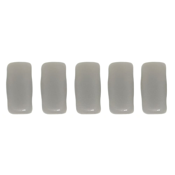 Czech CzechMates Bricks 6 x 3mm Matte - Ashen Gray (50pcs)