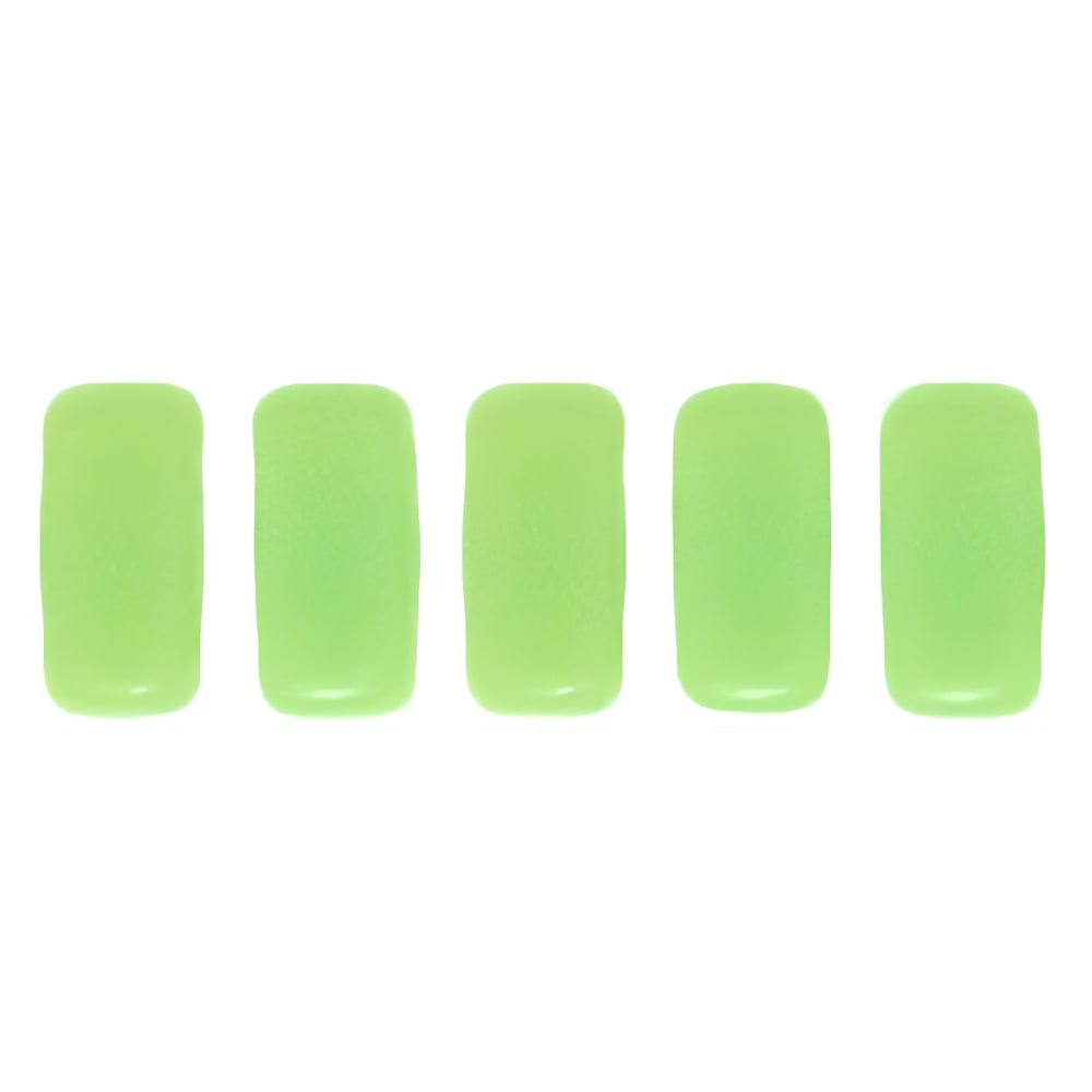 Czech CzechMates Bricks 6 x 3mm Matte - Honeydew (50pcs)