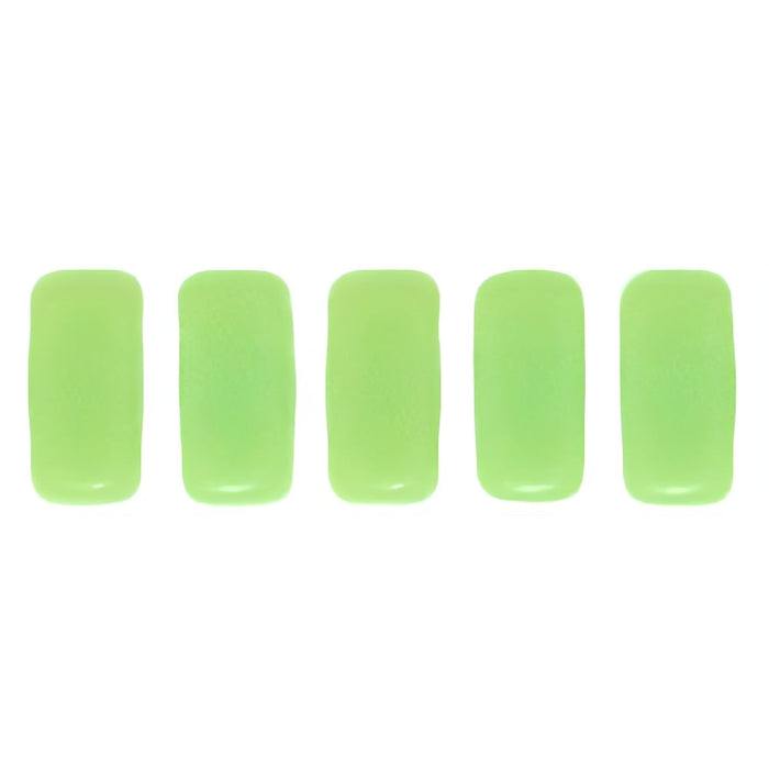 Czech CzechMates Bricks 6 x 3mm Matte - Honeydew (50pcs)