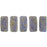 Czech CzechMates Bricks 6 x 3mm Pacifica - Elderberry (50pcs)
