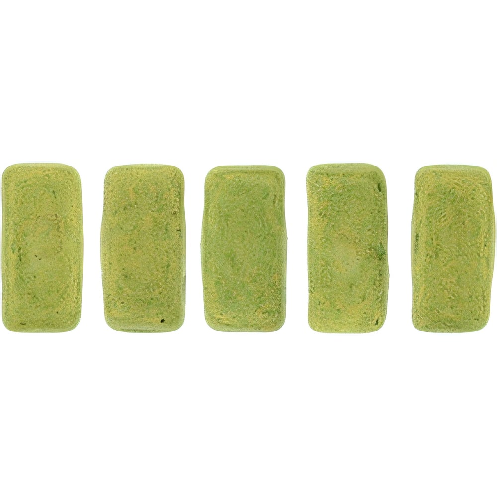 Czech CzechMates Bricks 6 x 3mm Pacifica - Avocado (50pcs)