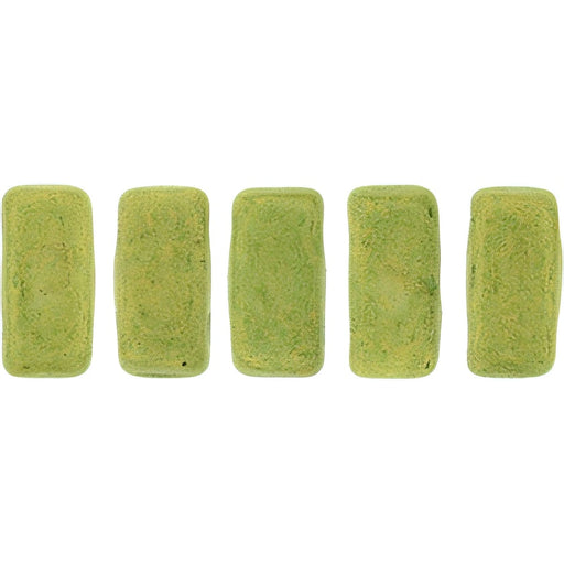 Czech CzechMates Bricks 6 x 3mm Pacifica - Avocado (50pcs)