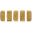 Czech CzechMates Bricks 6 x 3mm Pacifica - Macadamia (50pcs)